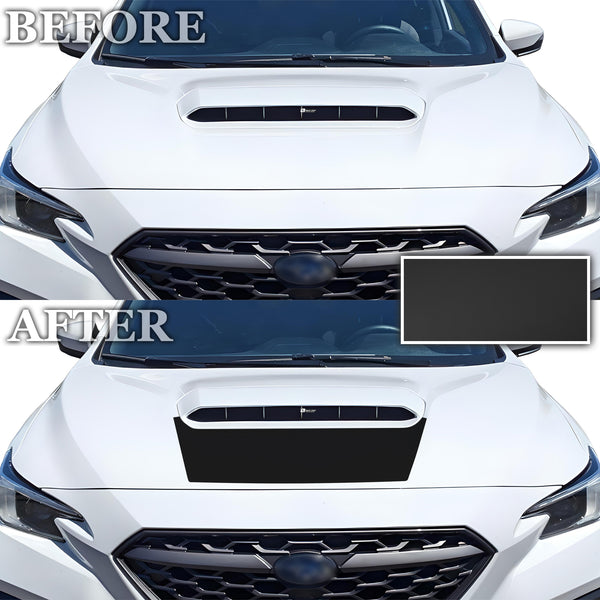 Hood Scoop Vinyl Overlay Decal Stickers Fits Subaru WRX 2022-2024