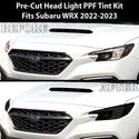 Full Headlight Taillight Precut Smoked PPF Tint Kit Overlay Film Fits Subaru WRX 2022-2024