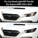 Full Headlight Taillight Precut Smoked PPF Tint Kit Overlay Film Fits Subaru WRX 2022-2024