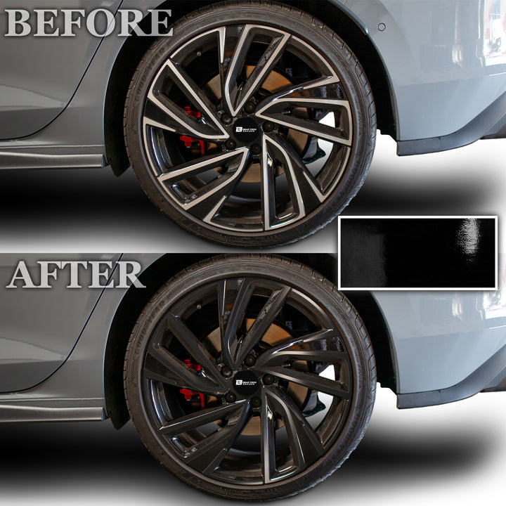 Vinyl Chrome Delete Wheel Rim Blackout Decal Stickers Overlay Film Fits Volkswagen Golf 2022 - 2025 - Bogar Tech Designs