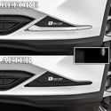 Vinyl Chrome Delete Grille Side Window Rear Blackout Decal Stickers Overlay Film Fits Acura MDX 2022-2024