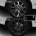 Vinyl Chrome Delete Grille Side Window Rear Blackout Decal Stickers Overlay Film Fits Acura MDX 2022-2024