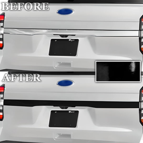 Vinyl Chrome Delete Grille Rear Bumper Side Wheel Blackout Decal Stickers Cover Overlay Fits Ford Expedition Max 2022-2024