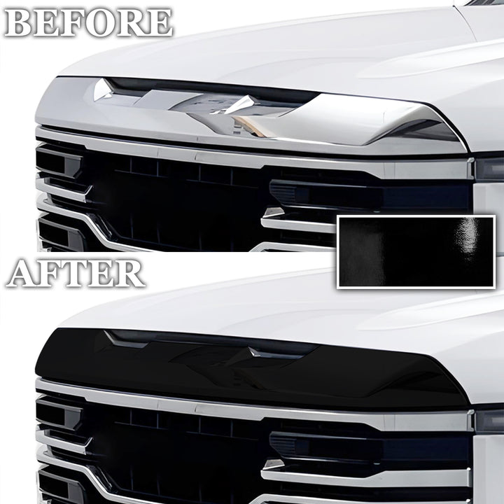 Vinyl Chrome Delete Blackout Decal Stickers Overlay Film Fits GMC Sierra 1500 2022 - 2025 - Bogar Tech Designs