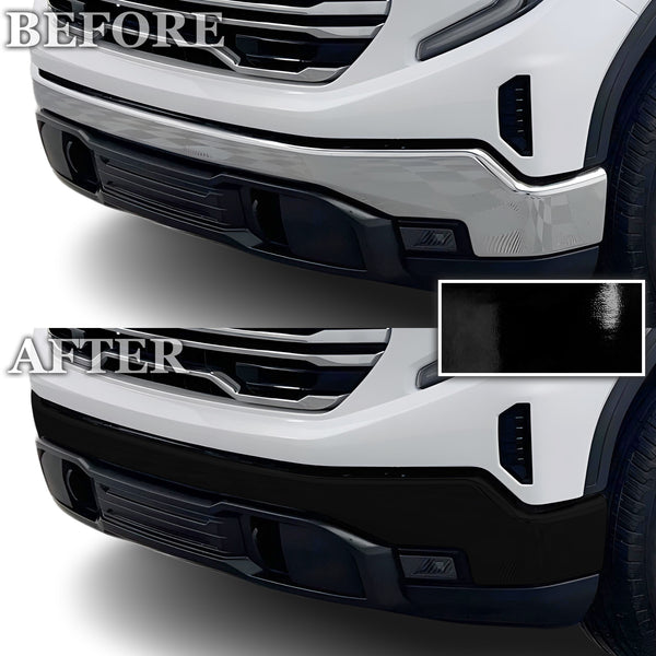 Vinyl Chrome Delete Blackout Decal Stickers Overlay Film Fits GMC Sierra 1500 2022-2024