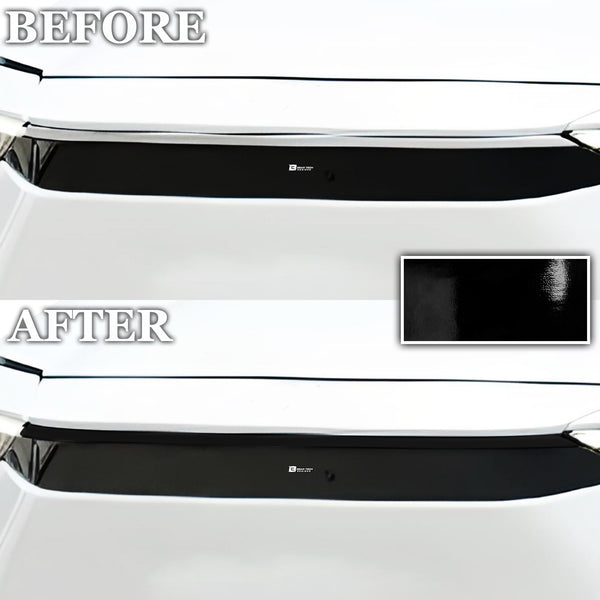 Vinyl Chrome Delete Grille Front  Wheel Blackout Decal Stickers Overlay Film Fits Toyota BZ4X 2022-2024