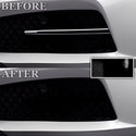 Vinyl Chrome Delete Grille Blackout Decal Stickers Overlay Film Fits Genesis G80 2022-2025