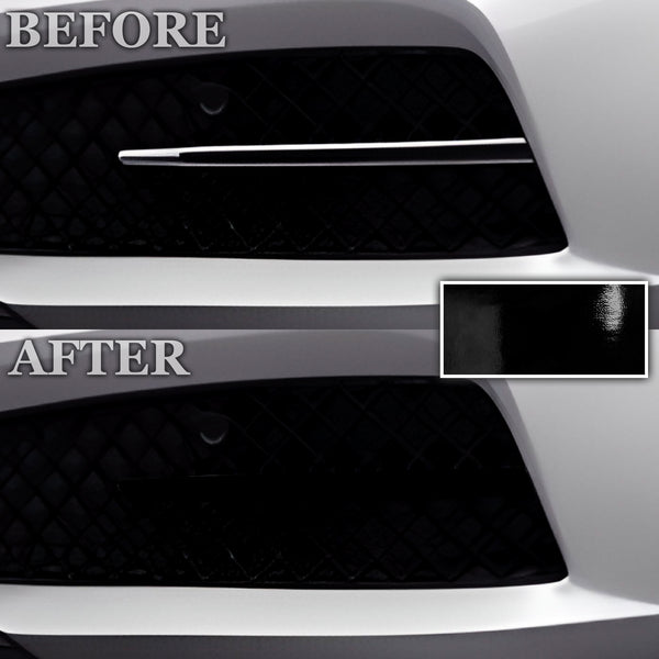 Vinyl Chrome Delete Grille Blackout Decal Stickers Overlay Film Fits Genesis G80 2022-2025