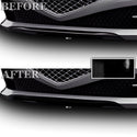 Vinyl Chrome Delete Grille Blackout Decal Stickers Overlay Film Fits Genesis G80 2022-2025