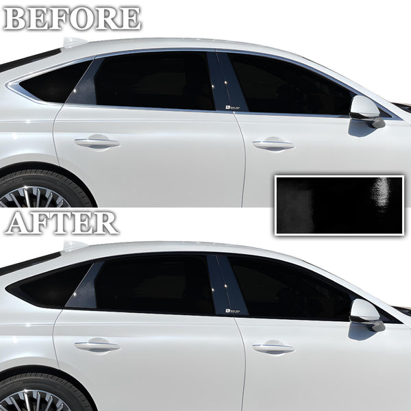 Vinyl Chrome Delete Grille Blackout Decal Stickers Overlay Film Fits Genesis G80 2022-2025