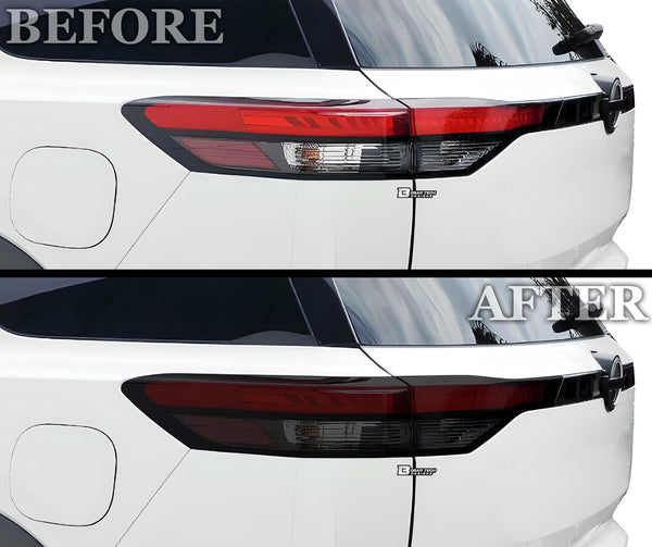 SlickMod Precut Smoke Tail Light Tint Overlays For Nissan Pathfinder 2005-2012