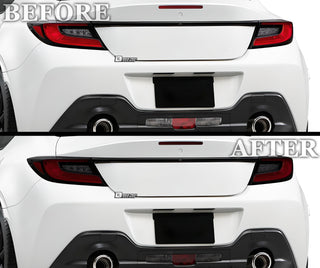 Full Headlight Taillight Precut Smoked PPF Tint Kit Film Overlay Fits Toyota GR86 86 2022 2023