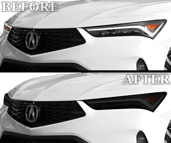 Full Headlight Taillight Precut Smoked PPF Tint Kit Film Overlay Fits Acura Integra 2023-2024