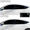 Vinyl Chrome Delete Side Window Blackout Decal Stickers Overlay Film Fits Acura Integra 2023-2025