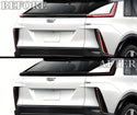 Full Headlight Taillight Precut Smoked PPF Tint Kit Film Overlay Fits Cadillac Lyriq 2023 2024