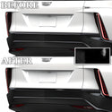 Vinyl Chrome Delete Grille Side Window Rear Blackout Decal Stickers Overlay Film Fits Cadillac Lyriq 2023+