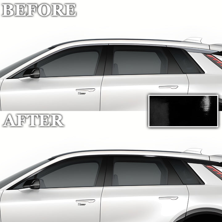 Vinyl Chrome Delete Grille Side Window Rear Blackout Decal Stickers Overlay Film Fits Cadillac Lyriq 2023 - 2025 - Bogar Tech Designs