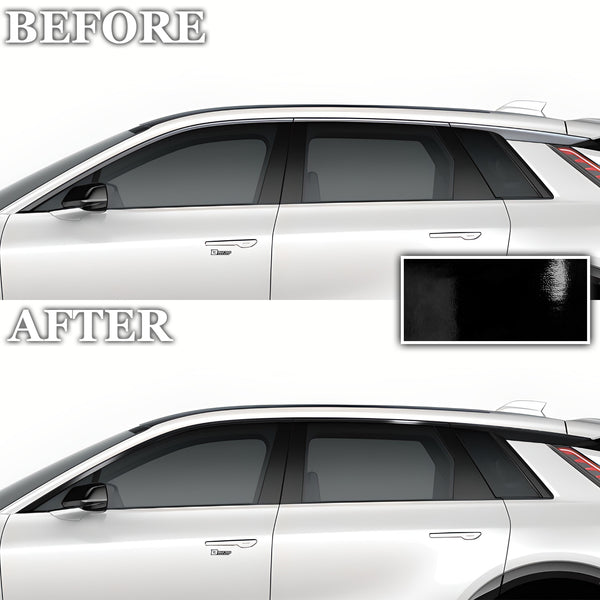 Vinyl Chrome Delete Grille Side Window Rear Blackout Decal Stickers Overlay Film Fits Cadillac Lyriq 2023+