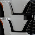 Vinyl Chrome Delete Grille Bezel Blackout Decal Stickers Overlay Film Fits Kia Soul 2023-2024