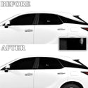 Vinyl Wrap Chrome Delete Grille Side Window Blackout Decal Stickers Overlay Film Fits Lexus RX 2023-2024