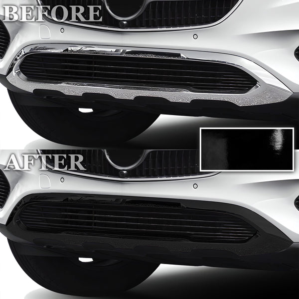 Vinyl Chrome Delete Grille Side Window Rear Rim Blackout Decal Stickers Overlay Film Fits Mercedes-Benz GLC