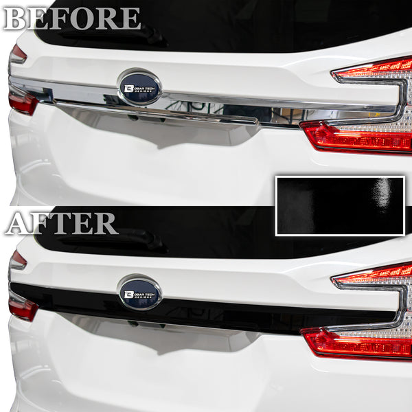 Vinyl Chrome Delete Grille Rear Bumper Wheel Blackout Decal Stickers Overlay Film Fits Subaru Ascent 2023-2024