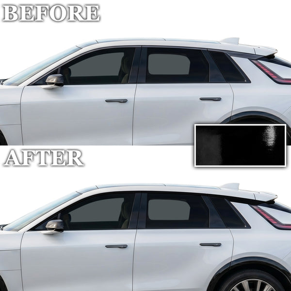 Cadillac Lyriq 2023-2026 Blackout Chrome Delete Kit - Precut Gloss Black Vinyl Overlays