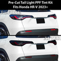 Full Headlight Taillight Precut Smoked PPF Tint Kit Film Overlay Fits Honda HR-V 2023