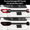 Full Headlight Taillight Precut Smoked PPF Tint Kit Film Overlay Fits Honda Pilot 2023+