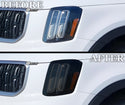 Full Headlight Taillight Precut Smoked PPF Tint Kit Film Overlay Fits Kia Telluride 2020-2024