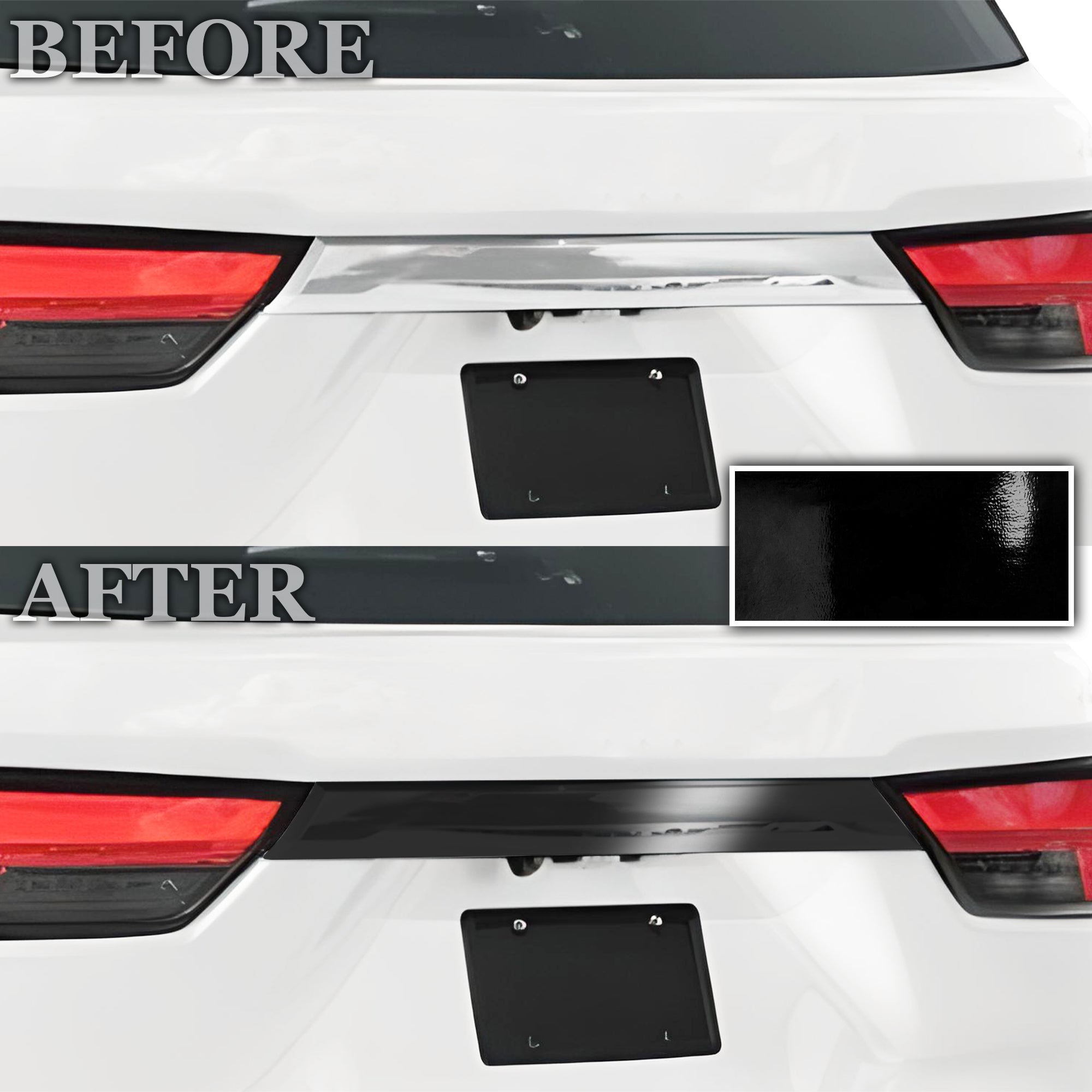 Vinyl Chrome Delete Grille Side Window Rear Wheel Blackout Decal Stickers Overlay Film Fits Toyota Sequoia 2023 - 2025 - Bogar Tech Designs