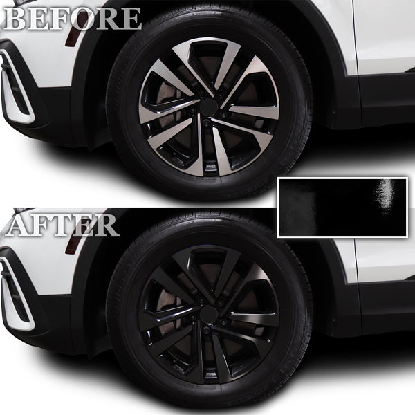 Vinyl Chrome Delete Grille Window Wheel Blackout Decal Stickers Overlay Film Fits Volkswagen Tiguan