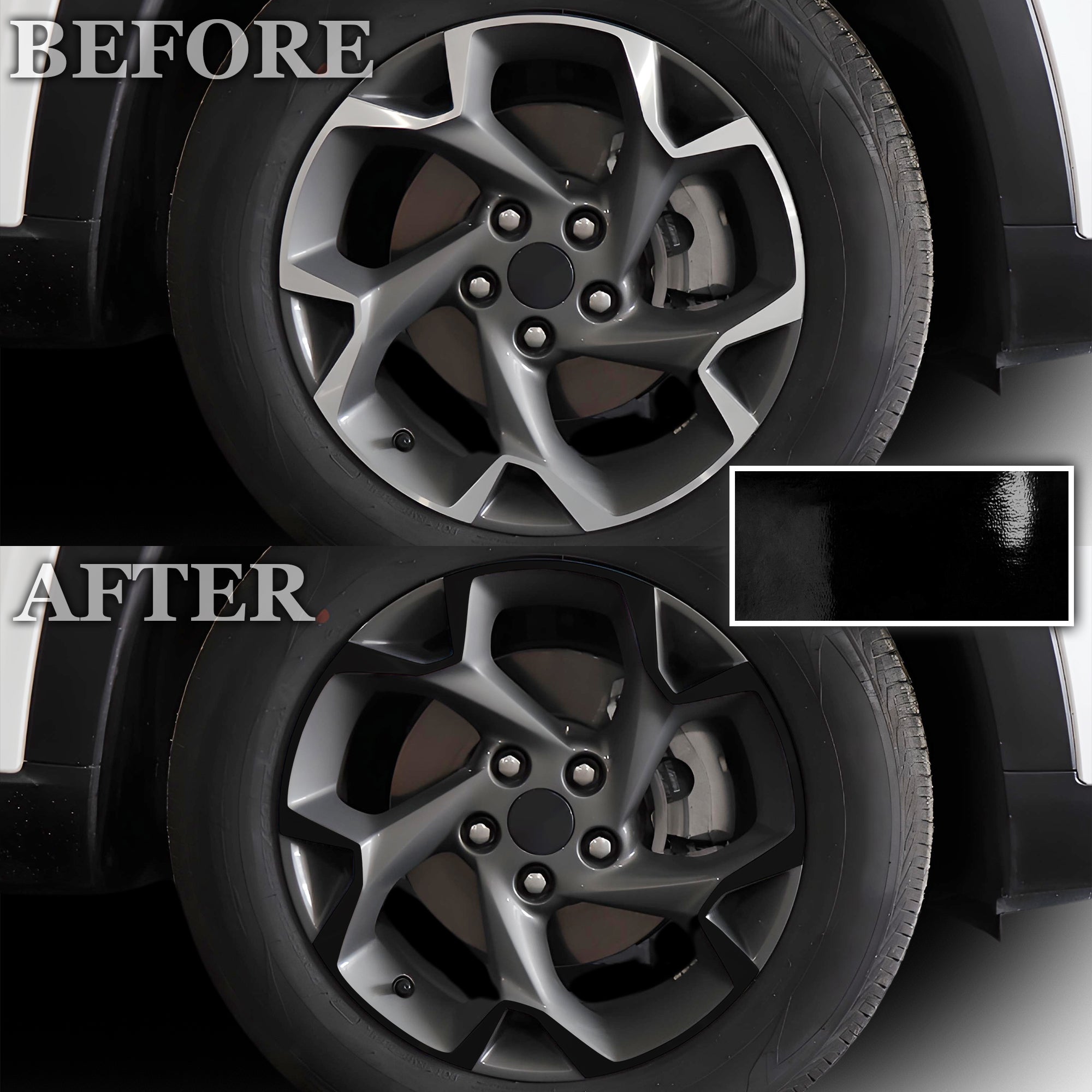 Vinyl Chrome Delete Front Grille Wheel Rim Blackout Decal Stickers Overlay Film Fits Chevrolet Trax 2024 - 2025 - Bogar Tech Designs