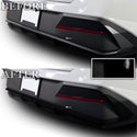 Vinyl Chrome Delete Front Rear Bumper Blackout Decal Stickers Overlay Film Fits Hyundai Elantra 2024-2025