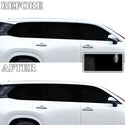 Vinyl Chrome Delete Blackout Decal Stickers Overlay Film Fits Lexus TX 2024-2025