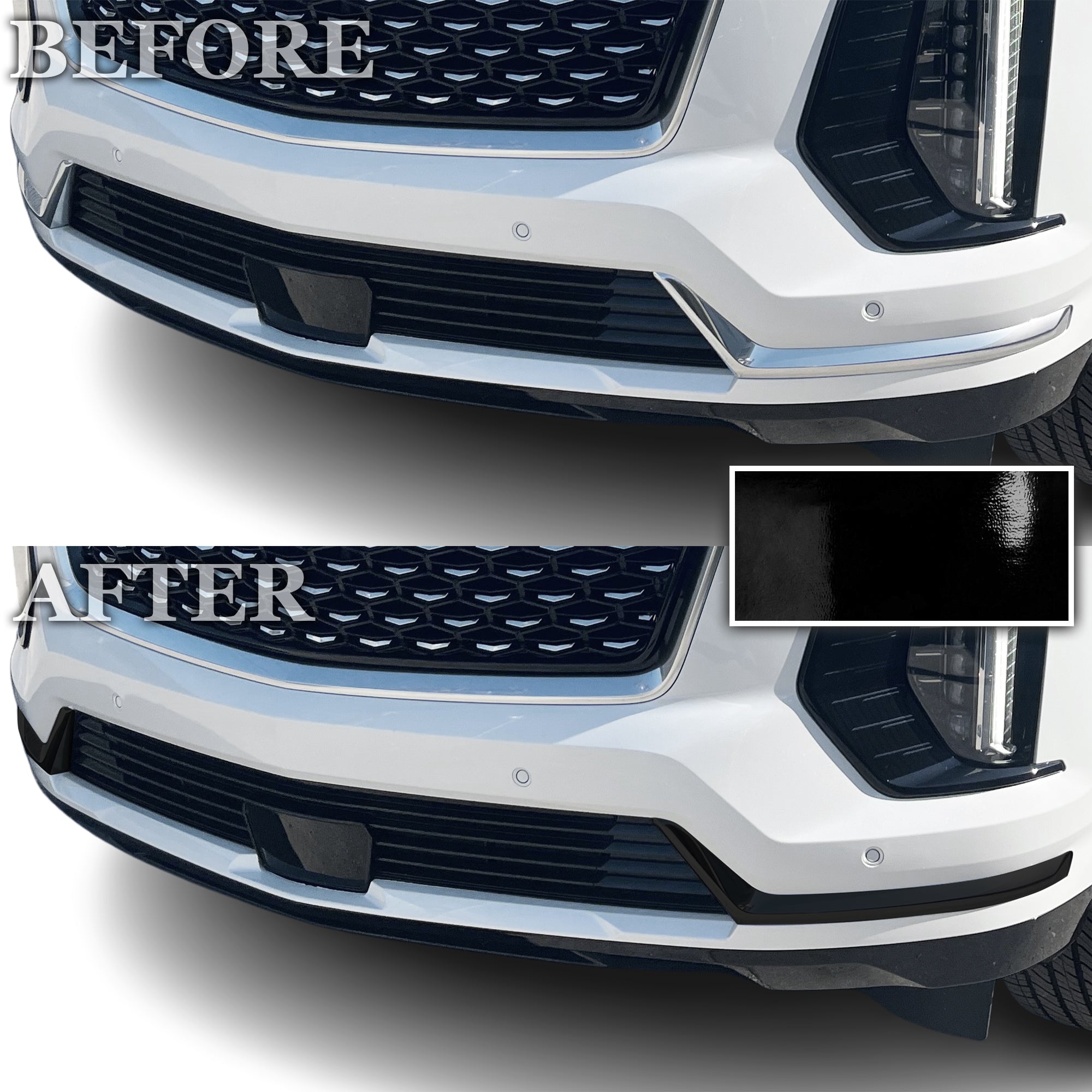Cadillac Escalade 2021-2026 Blackout Chrome Delete Kit - Precut Gloss Black Vinyl Overlays