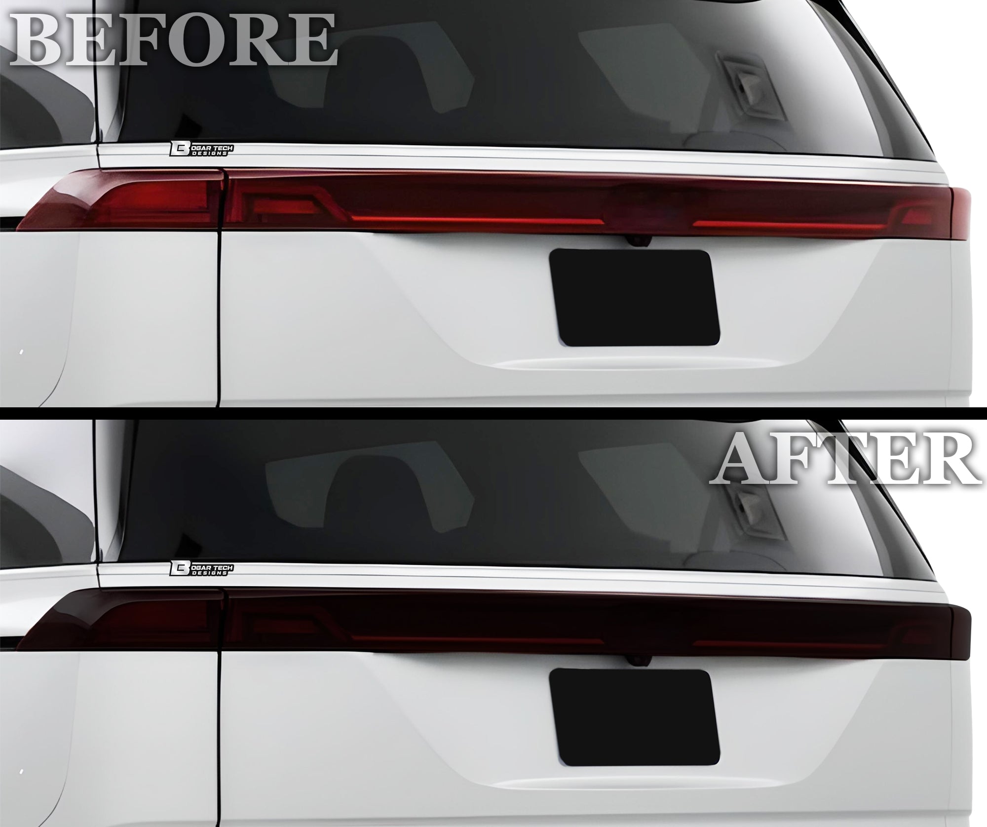 Full Headlight Taillight Precut Smoked PPF Tint Kit Film Overlay Fits Kia Carnival 2022 - 2024 - Bogar Tech Designs