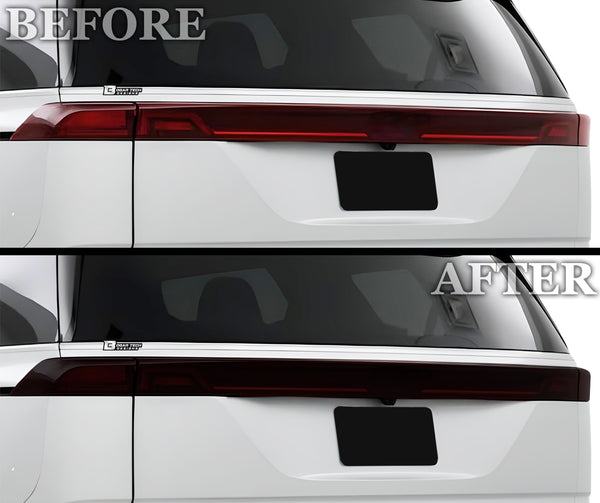 Full Headlight Taillight Precut Smoked PPF Tint Kit Film Overlay Fits Kia Carnival 2022-2024