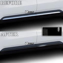 Vinyl Chrome Delete Grille Side Window Rear Blackout Decal Stickers Overlay Film Fits Kia Carnival 2022-2024