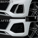 Audi Q5 2019-2025 Blackout Chrome Delete Kit - Precut Gloss Black Vinyl Overlays