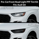 Audi Q5 2021–2025 Dark Smoke Headlight & Taillight Tint Kit – Precut Vinyl Lens Overlays