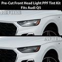 Audi Q5 2021–2025 Dark Smoke Headlight & Taillight Tint Kit – Precut Vinyl Lens Overlays