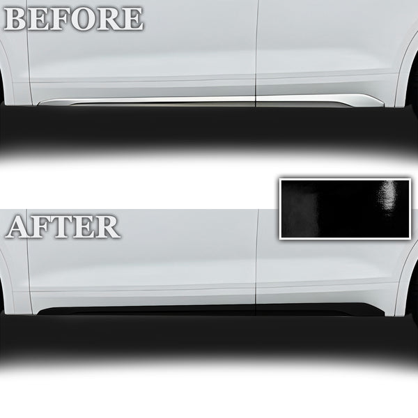 Audi Q5 2019-2025 Blackout Chrome Delete Kit - Precut Gloss Black Vinyl Overlays