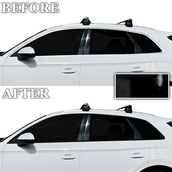 Audi Q5 2019-2025 Blackout Chrome Delete Kit - Precut Gloss Black Vinyl Overlays