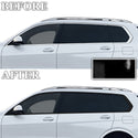 BMW X7 2019-2026 Blackout Chrome Delete Kit – Precut Gloss Black Vinyl Overlays