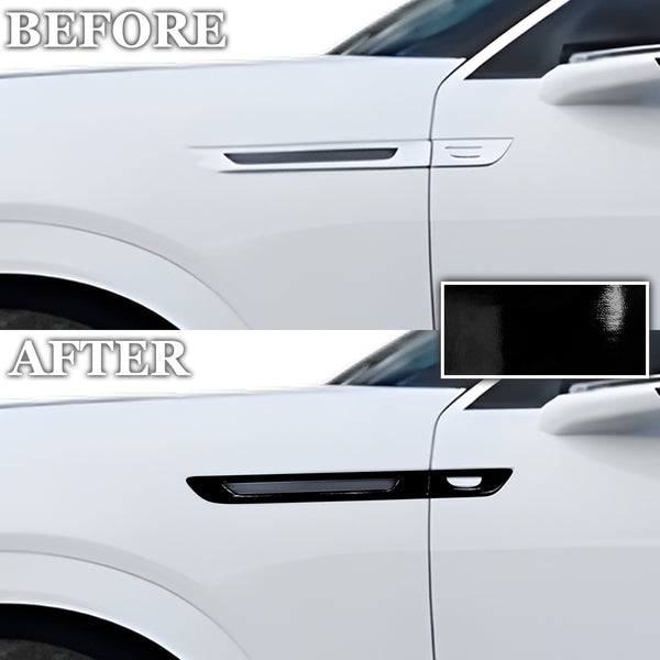Fits Cadillac Escalade IQ 2025-2026 Vinyl Chrome Delete Grille Blackout Decal Stickers Overlay Film