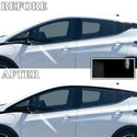 Chevrolet Bolt EV Bolt 2022-2023 Window Trim Blackout Chrome Delete Kit - Precut Gloss Black Vinyl Overlays