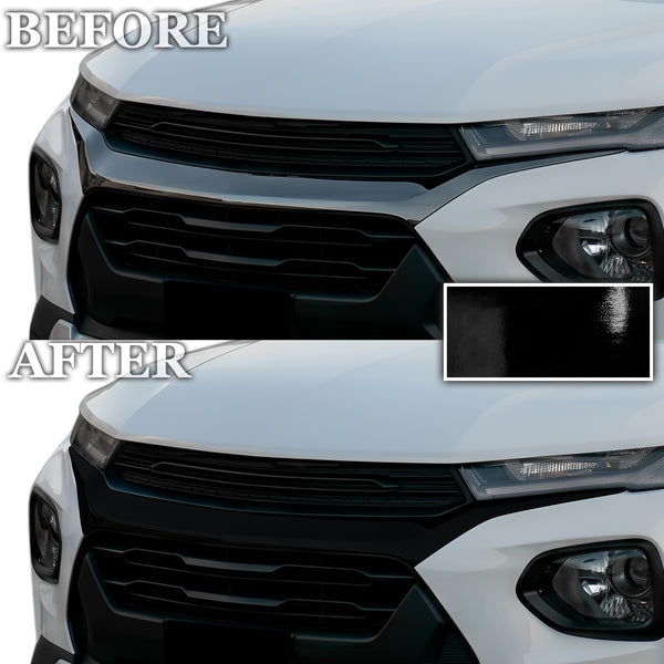 Chevrolet Trailblazer 2021-2023 Blackout Chrome Delete Kit – Precut Gloss Black Vinyl Overlays