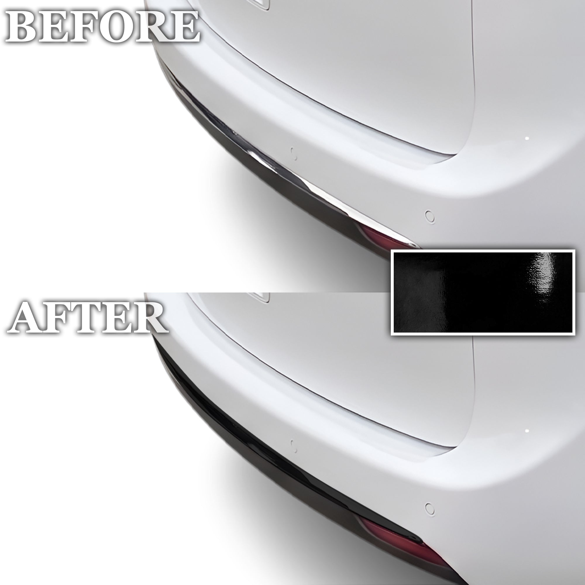Chrysler Pacifica 2017-2026 Blackout Chrome Delete Kit – Precut Gloss Black Vinyl Overlays