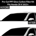 Fits Honda CR-V 2023+ Precut Premium Gloss Black Carbon Fiber Roof Paint Protection Film PPF Decal Film Kit